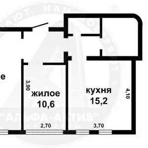 2-комн. квартира,  Брест,  Карьерная ул.,  2005 г.п.,  4/5 кирп. s141430