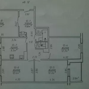 продам или обменяю 4-хкомнатную квартиру в Бресте