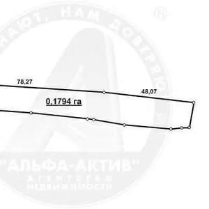 НЗКС на стадии фундамента. Брестский р-н. Участок - 0, 1794 га. d150125