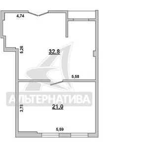 Административное помещение в аренду в центре города Бреста. n180001