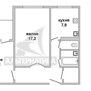2-комнатная квартира,  г. Брест,  ул. Защитников Отечества w183268