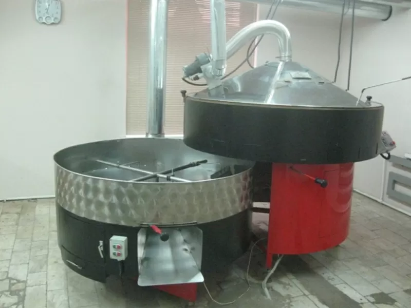 оборудование(печь-линия) для жарки-обжарки-мойки семечек, кофе, арахис, кешь, кедровый орех
