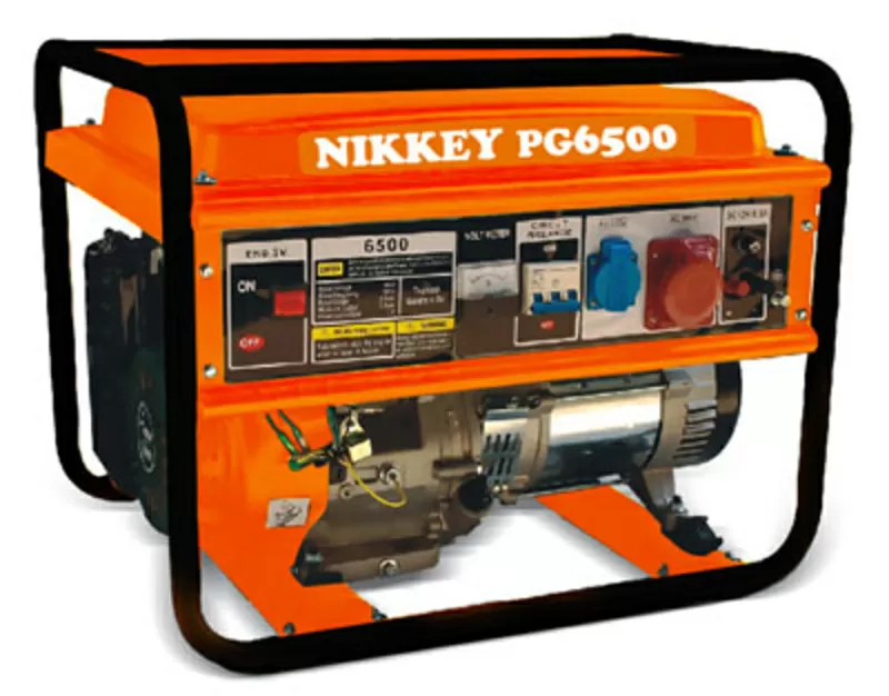 Генератор ( миниэлектростанция ) NIKKEY PG5500 12V-220V-380V
