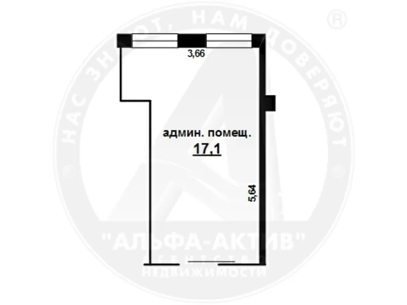 Торговое помещение в аренду,  Брест,  17, 1 кв.м.,  кондиционер. 150009