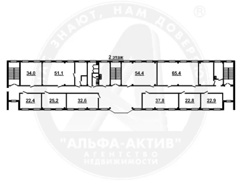 Адм. помещения в аренду в Бресте,  от 17 до 560 кв.м. 150011 4