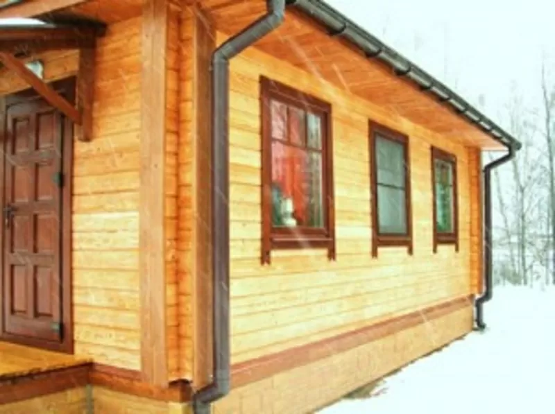 Деревянный дом из профилированного бруса по умеренным ценам