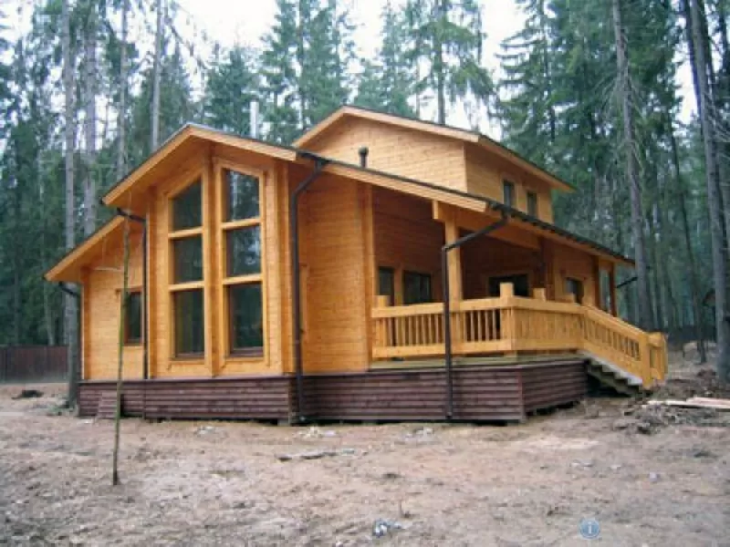 Деревянный дом из профилированного бруса по умеренным ценам 3