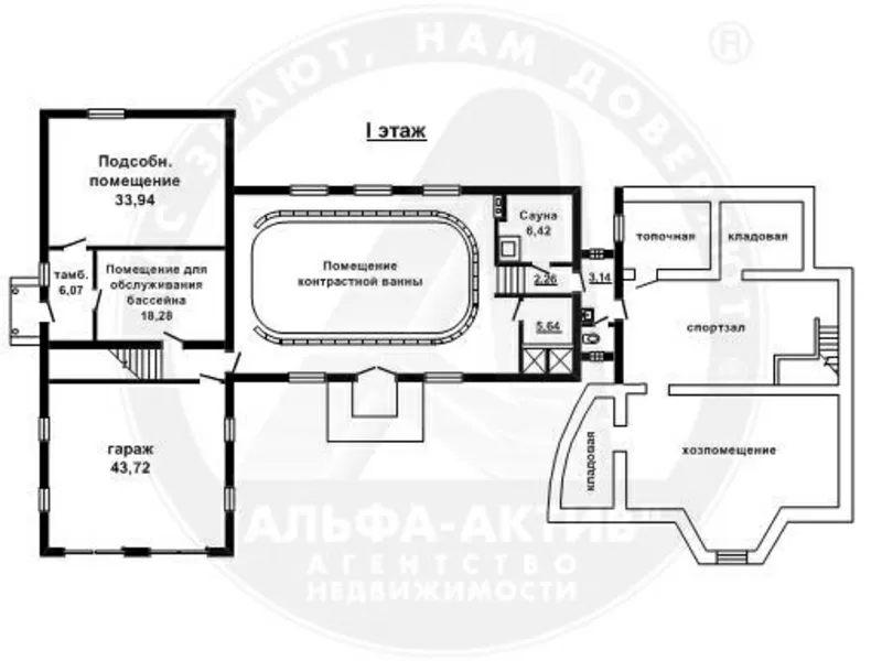 Коттедж в южной части г.Бреста. Участок - 0, 1617. d140006 8