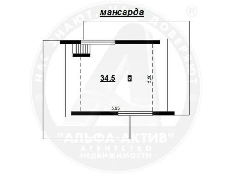 Соврем. загородный дом,  состоящий их 2-х этажей и мансарды. d150146 17