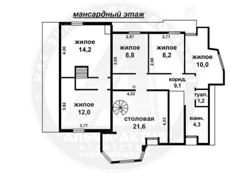 Жилой дом. г. Брест. Блок / алюминий/ондулин. 1 этаж+мансарда. d150422 15