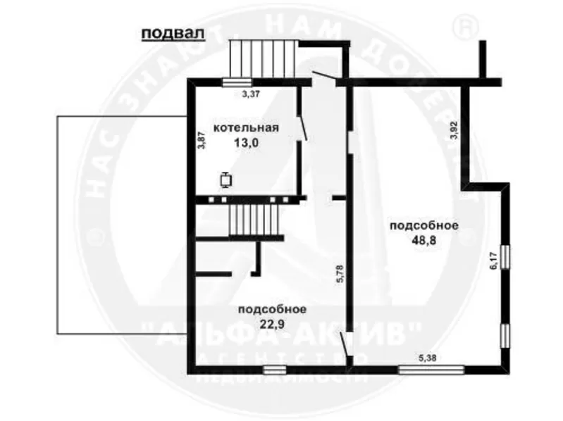 Дом жилой. Ближайший пригород. Кирпич / черепица. 3 уровня. s130136 15