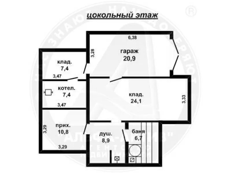 Жилой дом. Брестский р-н. Кирпич / оцинкованная жесть. d150236 8