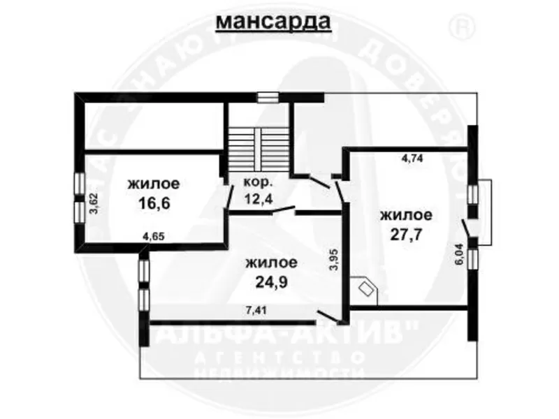 Жилой дом,  330 / 221 м. 8 комнат. центр. ком-ции,  11, 25 сотки d150099 4