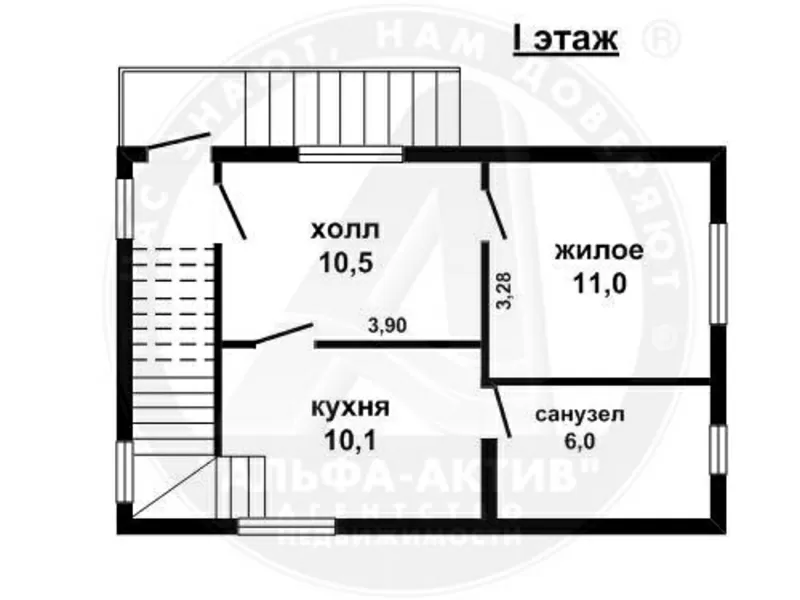 Садовый домик. Брестский р-н,  с.т. Мирное. Кирпич / шифер. d150128 2