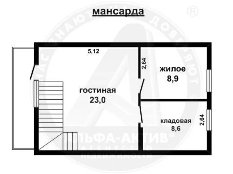 Садовый домик. Брестский р-н,  с.т. Мирное. Кирпич / шифер. d150128 4