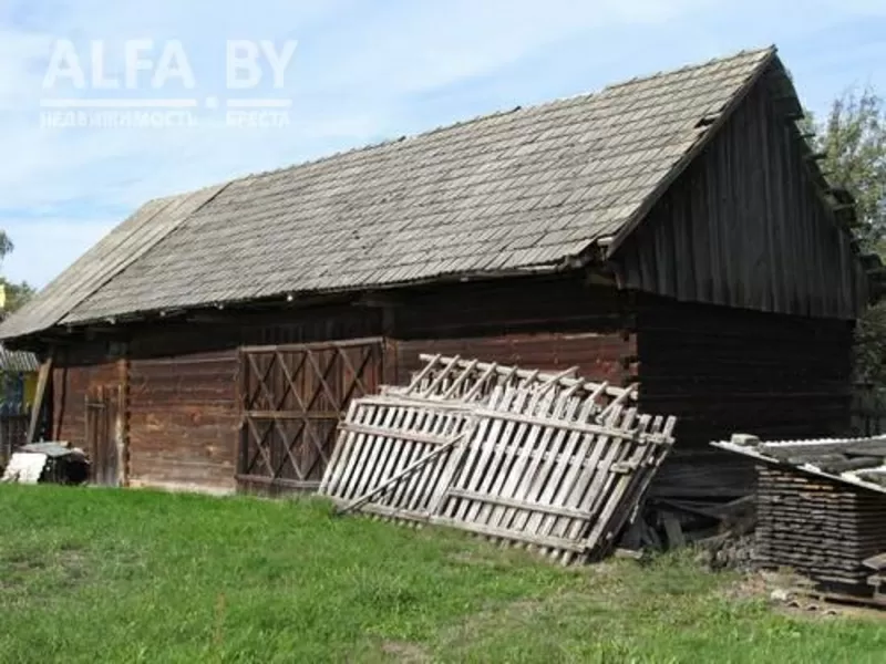 Жилой дом 1946 г.п. Брестский р-н. Брус / шифер. 1 этаж. d150819 4