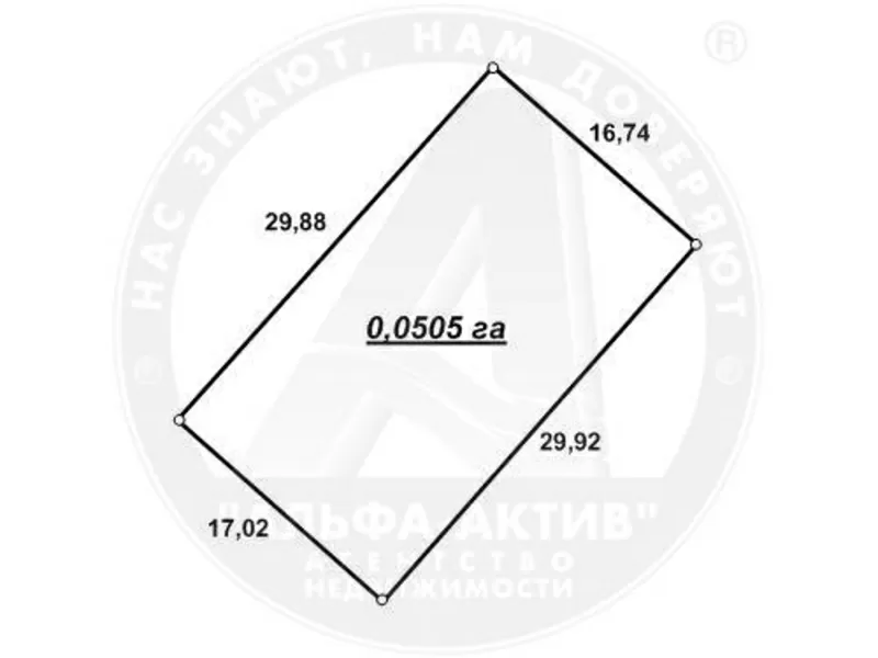 Садовый участок правильной прямоугольной формы. Брестский р-н. d150285 6