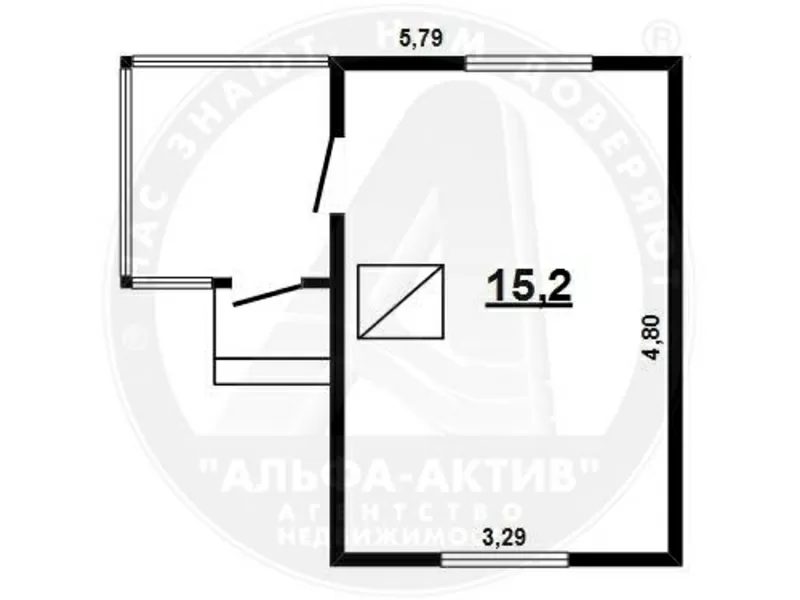 Садовый домик 1967 г.п. г. Брест. Дерево/шифер. 1 этаж. d150201 7