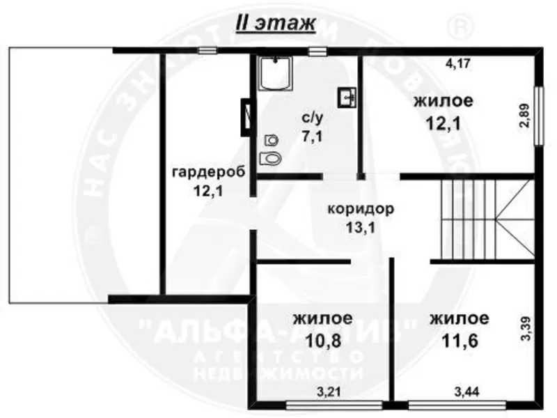 Жилой дом 2011 г.п. г. Кобрин. Блок / кирпич / шифер. 2 этажа. d150264 8