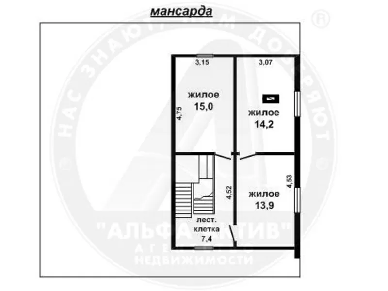 Квартира в составе 2-квартирного блокированного жилого дома. d150256 15