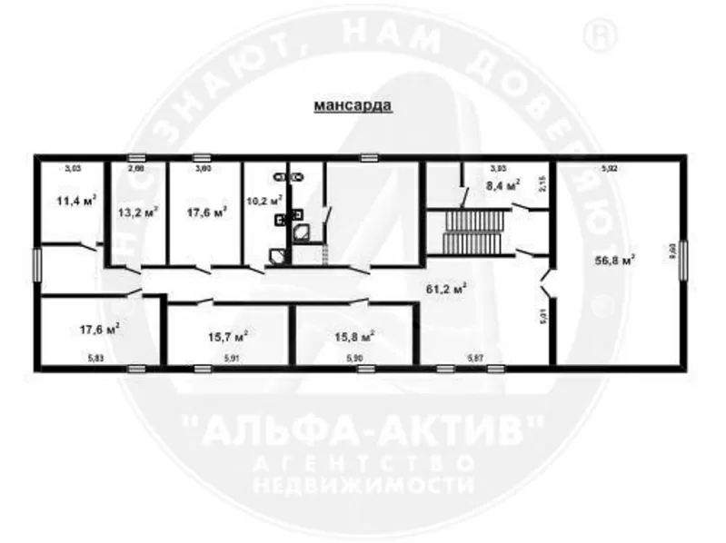 Административное здание в собственность в городе Бреста. p110342 6