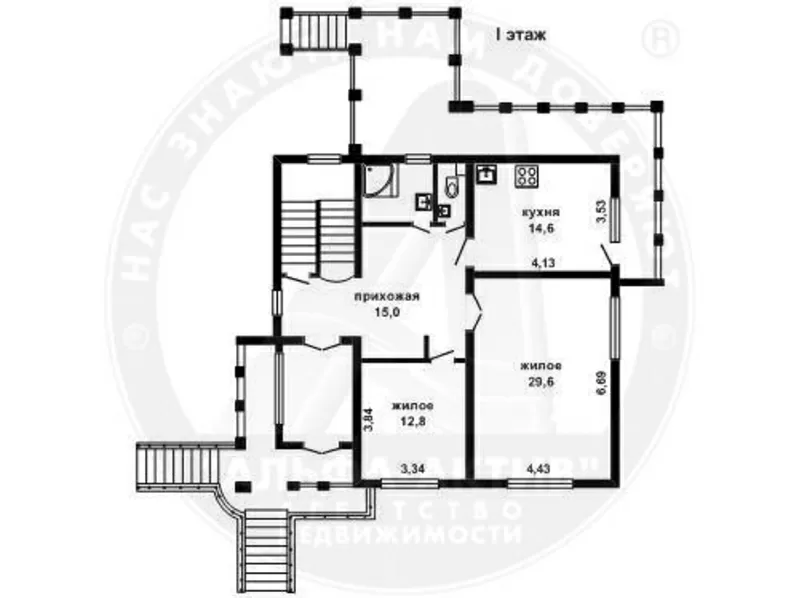 Жилой дом. г. Брест. Кирпич /черепица. Цоколь + 3 этажа. s90115 20