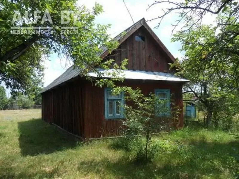 Жилой дом 1947 г.п. Брестский р-н. Брус / шифер. 1 этаж. d150533