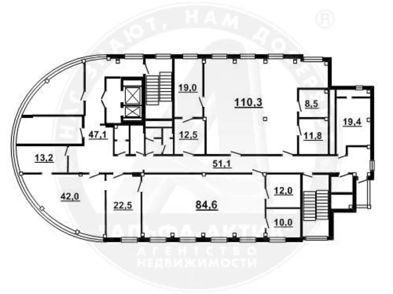 Административное помещение в аренду. a130287 14