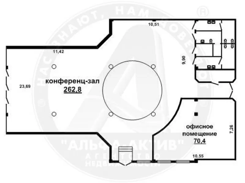 Административные помещения в аренду в центре г.Бреста. a140062 3