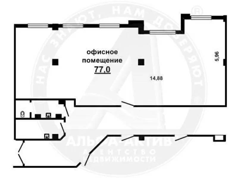 Административные помещения в аренду в центре г.Бреста. a140062 6