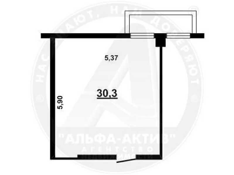 Торговое помещение в собственность общей площадью 30, 3 кв.м. p140097 2