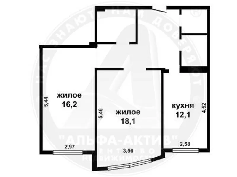 2-комн. квартира,  Брест,  Стафеева,  2009 г.п.,  64, 9/34, 3/12, 1. s151310 10