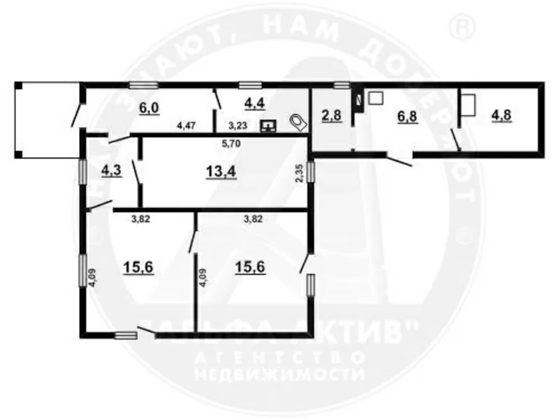 Садовый домик 2005 г.п. Брестский р-н. Блок / ондулин. 1 этаж. d150486 14