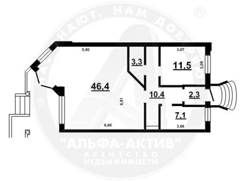 Административно-торговое помещение в собственность в г.Бресте. p140517 2