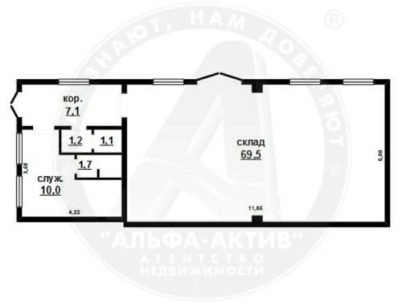 Здание (нежилое) в Брестском районе в собственность 90, 6 кв.м. p140628 5