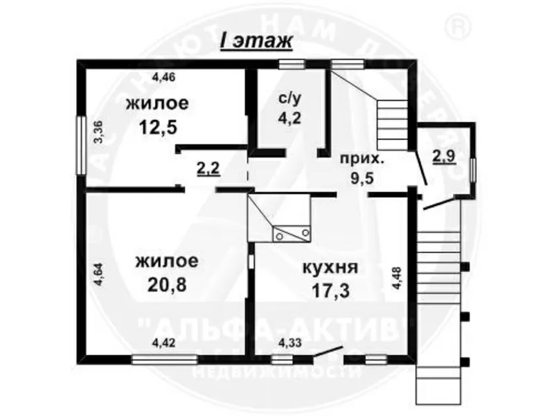 Жилой дом 2010 г.п. под чистовую отделку. Каменецкий р-н. d150752 10