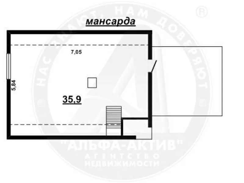 Садовый домик 1990 г.п. Брестский р-н. Сборно-щитовой / шифер. d150665 16