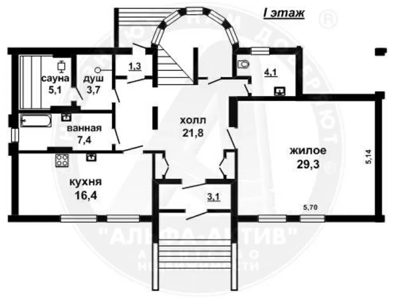 Жилой дом 1991 г.п. г. Брест. Кирпич / шифер. 1 этаж+мансарда. d150549 14