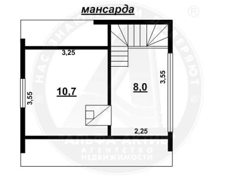 Садовый домик. Малоритский р-н. Блок / шифер. 1 этаж+мансарда. d150433 2