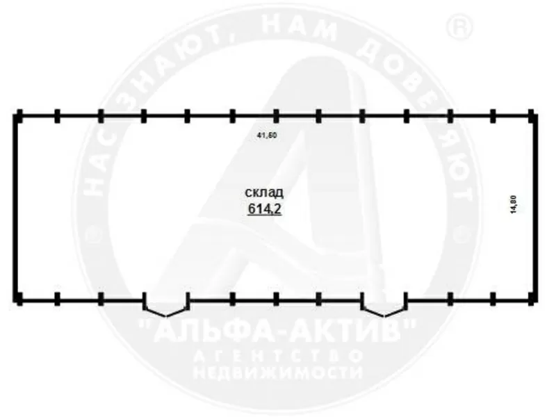 Склад-арочник в собственность,  31, 84 сотки,  614, 2 кв.м. p150221 6