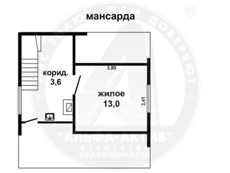 Жилой дом. г. Брест. Сборно-щитовой/черепица. 1 этаж+мансарда. d140531 5