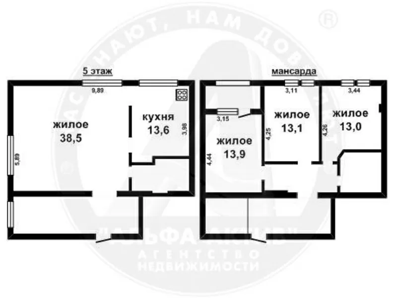 4-комн. квартира,  Брест,  Карьерная,  2005 г.п,  140, 1/78, 5/13, 6. s150046 13