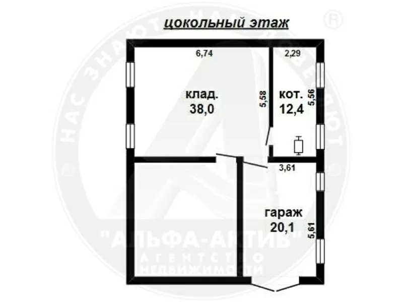 Жилой дом 1994 г.п. г. Брест. Кирпич / шифер. 2 этажа. d150989 2