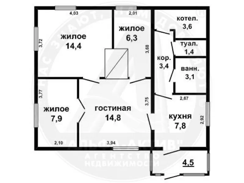 Жилой дом 2013 г.п. Жабинковский р-н,  13 км. от Бреста. d150671 15