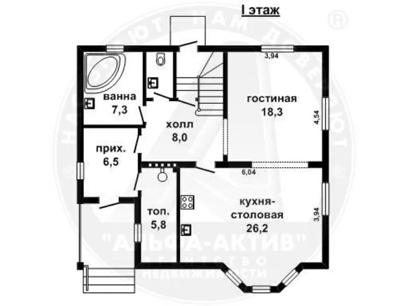 Дом под отделку. Перспективный район г. Бреста. d140405 7