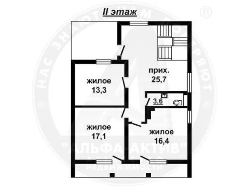 Жилой дом 2000 г.п. г.Брест. Блок / кирпич / шифер. 2 этажа. d150837 21