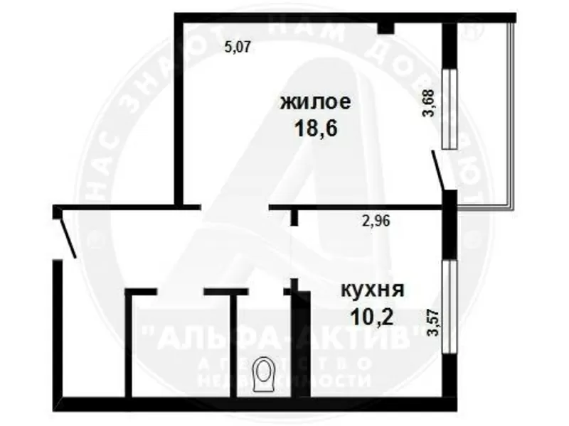 1-комн. квартира,  Брест,  Морозова ул.,  2015 г.п. s152073 2