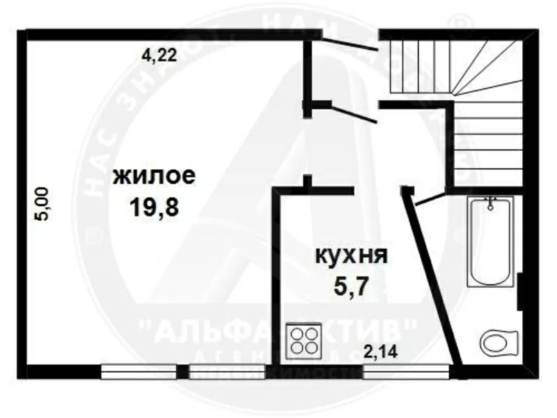 1-комн. квартира,  Брест,  Коммунистическая ул.,  1930 г.п. s151836 6