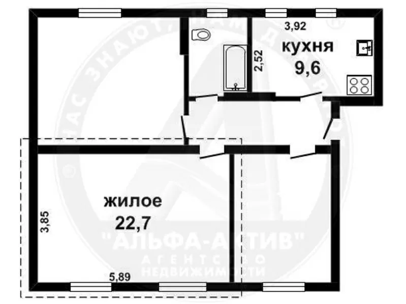 Комната в 3-комн. квартире,  Брест,  Жукова,  2/3 кирп. s121005 5