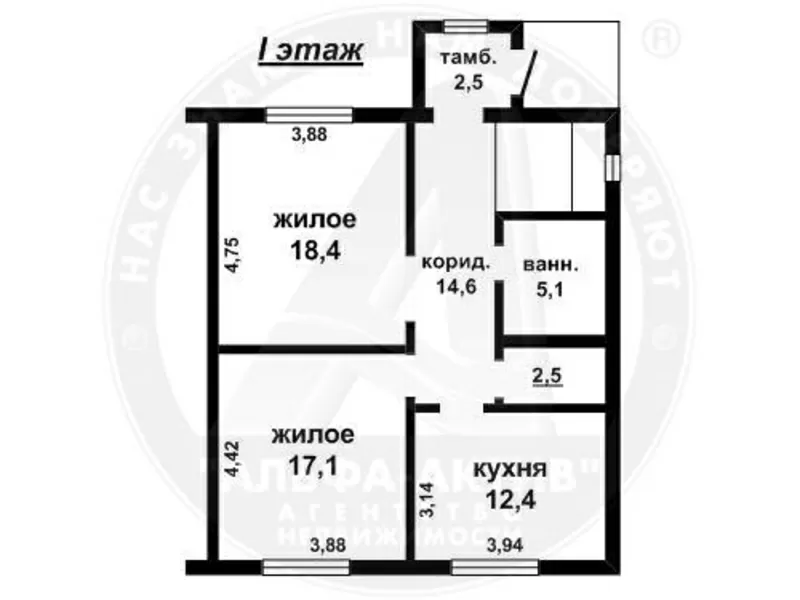 Квартира в блокированном жилом доме 2000 г.п. г. Брест. d150995 2